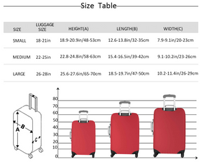 Brown Suga Babe Luggage Cover