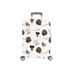 Brown Suga Babe Luggage Cover