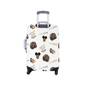 Brown Suga Babe Luggage Cover