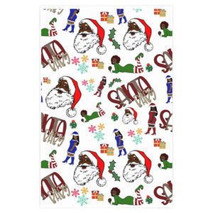 Santa Baby Holiday Wrapping Paper