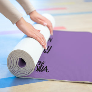 Foam Yoga Mat- Purple