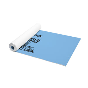 Foam Yoga Mat- Calming Blue