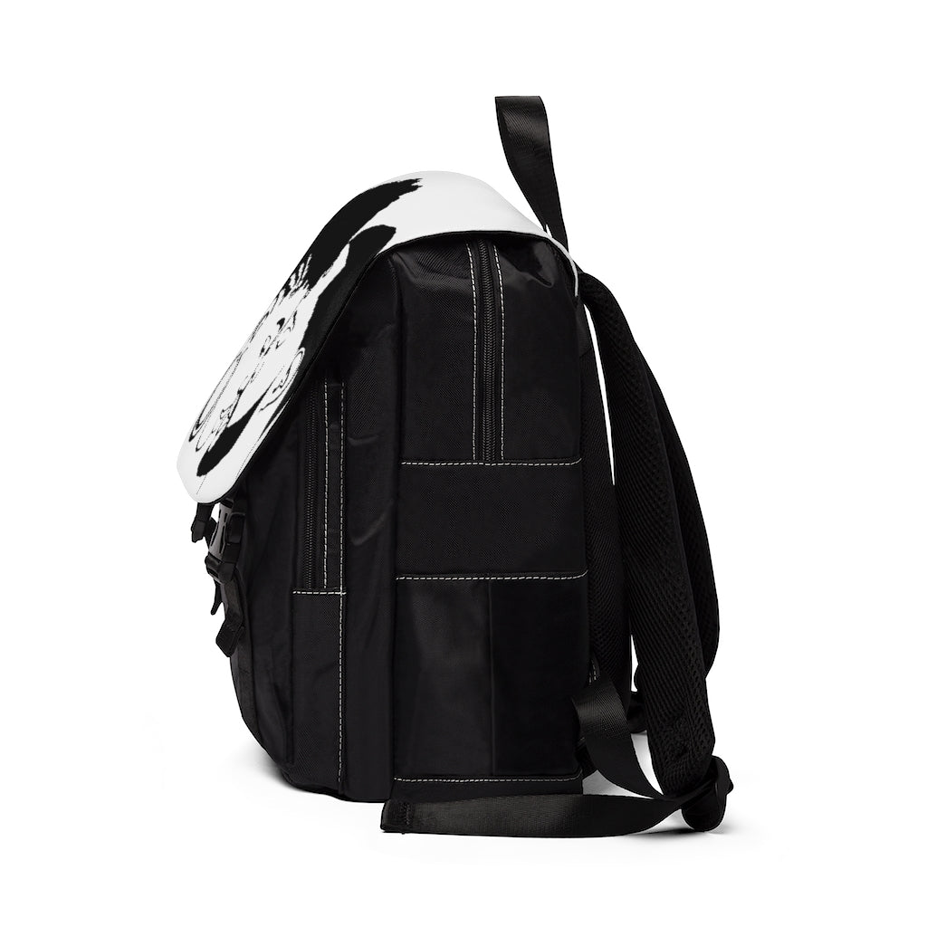 Black Love Shoulder Backpack