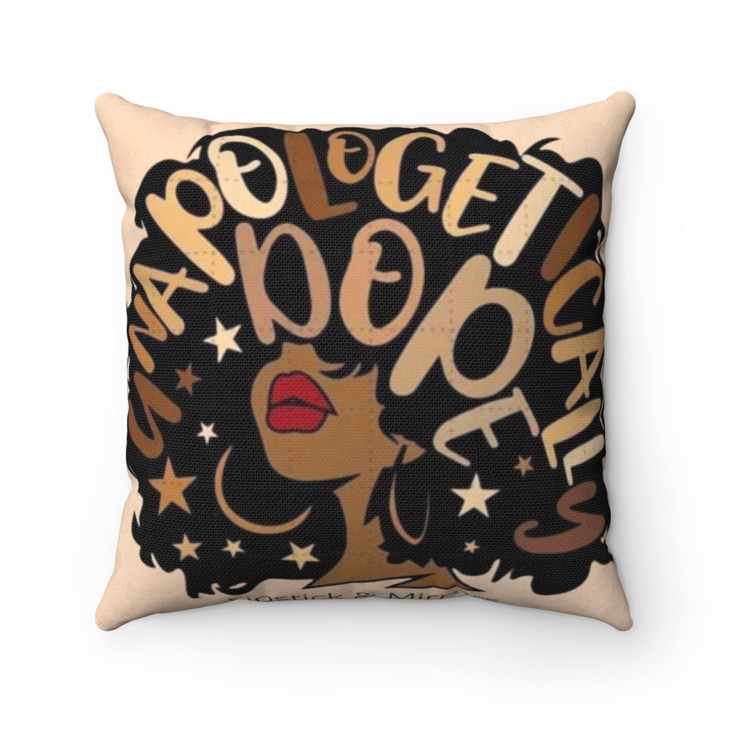 Unapologetically Dope Pillow case and Pillow