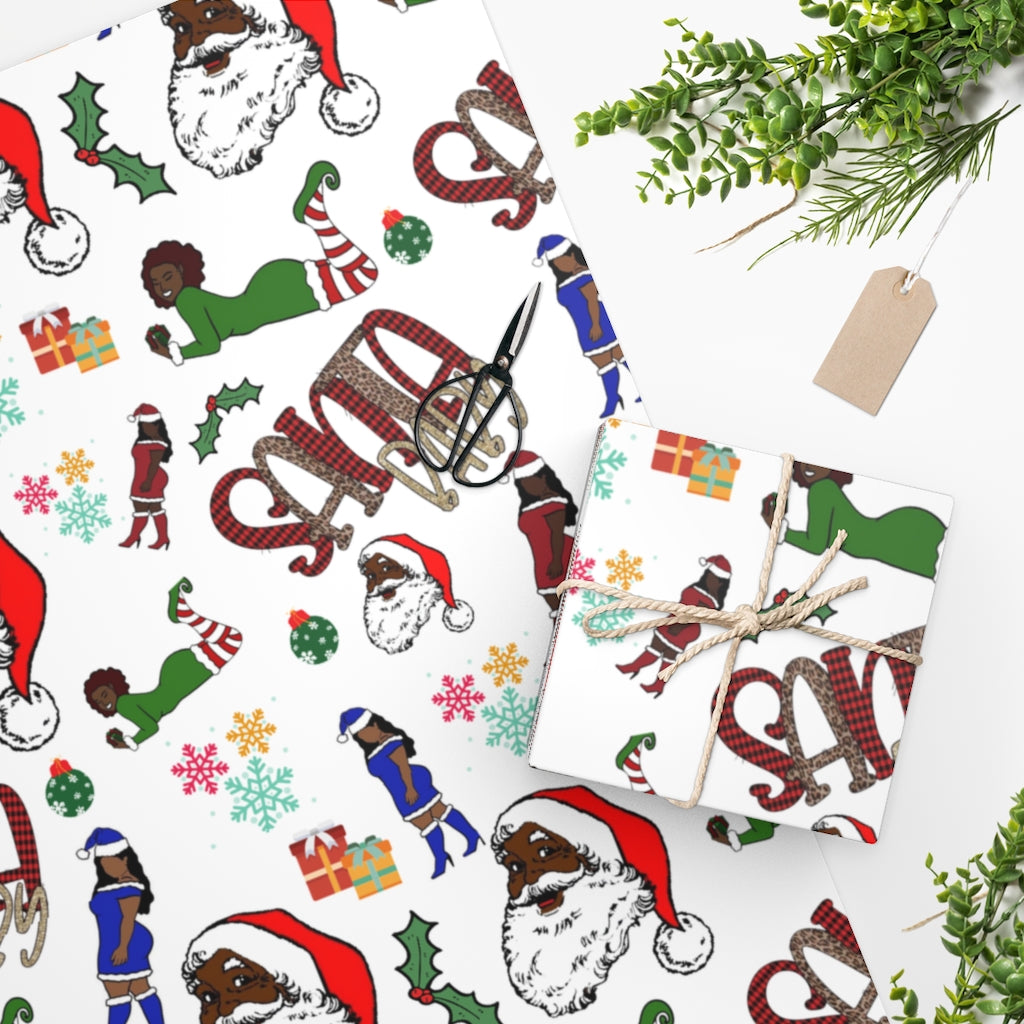 Santa Baby Holiday Wrapping Paper