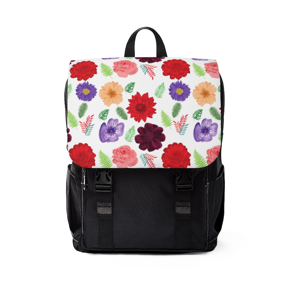 Floral Shoulder Backpack