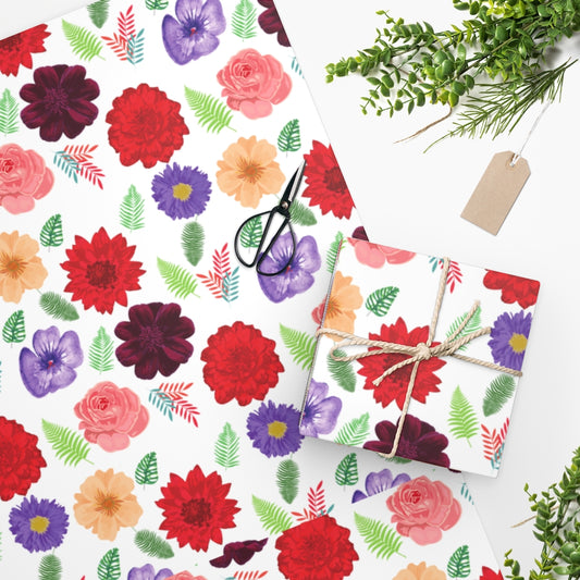 Flower Power Wrapping Paper