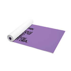 Foam Yoga Mat- Purple