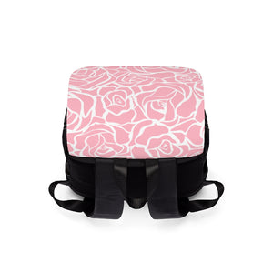 Pink Rose Shoulder Backpack