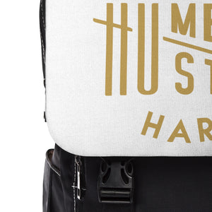 Stay Humble Hustle Hard Shoulder Backpack