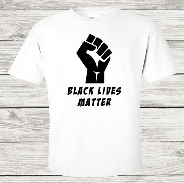 Black Lives Matter w/ Fist