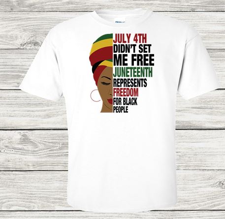 Woman- Juneteenth is my independence