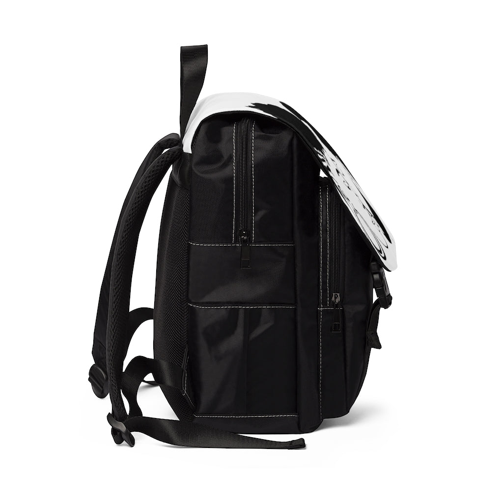 Black Love Shoulder Backpack