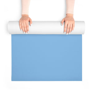 Foam Yoga Mat- Calming Blue