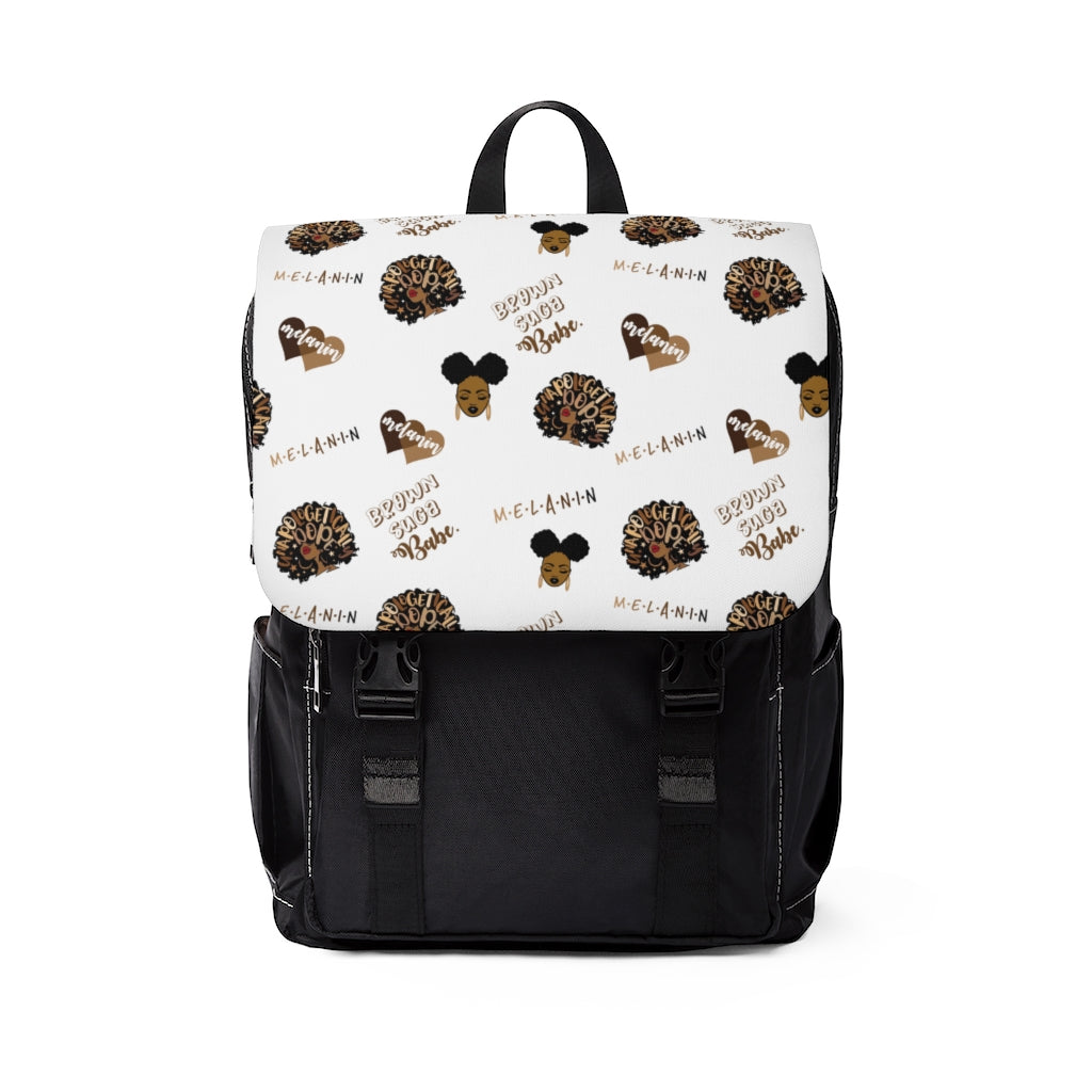 Brown Suga Babe Shoulder Backpack