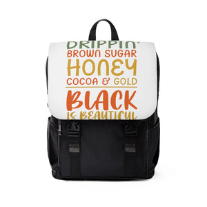 Black is Beautiful Shoulder Backpack