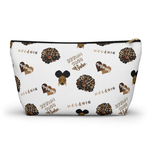 Brown Suga Babe Accessory Pouch w T-bottom