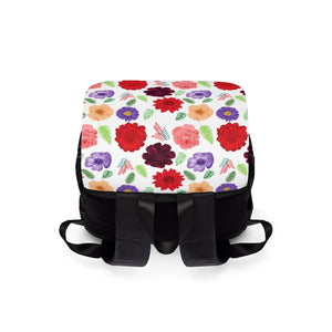 Floral Shoulder Backpack