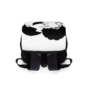 Black Love Shoulder Backpack