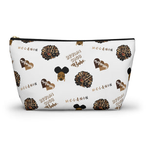 Brown Suga Babe Accessory Pouch w T-bottom